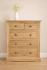 Francis Solid Oak 3+2 Drawer Chest